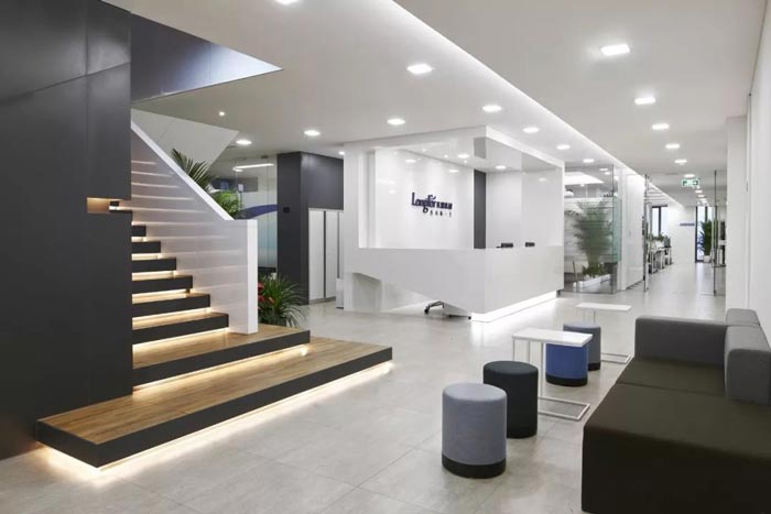 10000平方集團(tuán)辦公室前臺(tái)設(shè)計(jì)方案