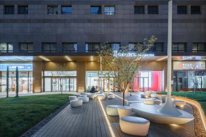 上海寶鋼大廈休息區(qū)設(shè)計(jì)方案