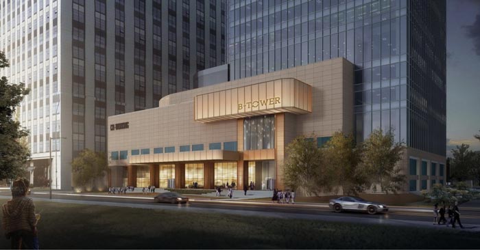 上海寶鋼大廈設(shè)計(jì)效果圖