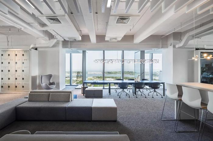 8000平方辦公室休閑區(qū)設(shè)計(jì)方案