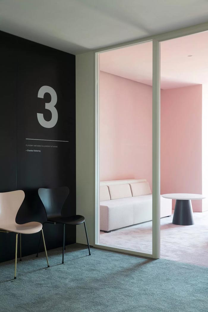 8000平方辦公室接待區(qū)設(shè)計(jì)方案