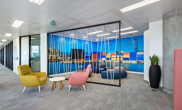 投資集團(tuán)辦公室洽談區(qū)裝修設(shè)計(jì)效果圖