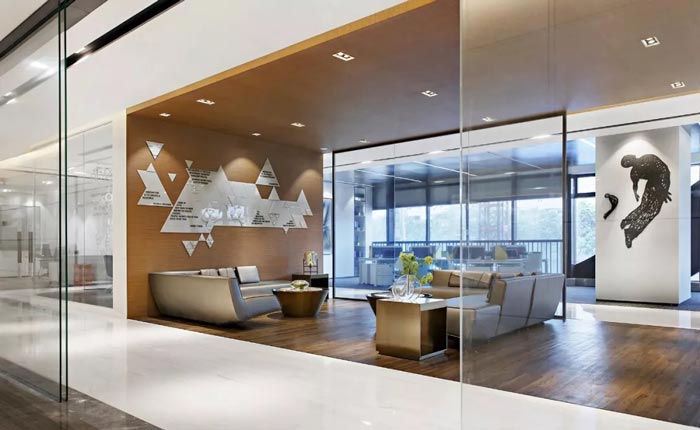 辦公樓綜合體二層接待設(shè)計(jì)方案