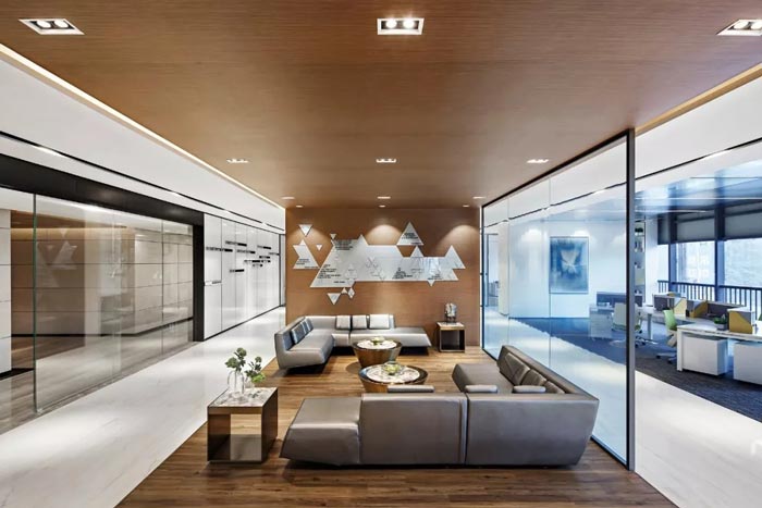 辦公樓綜合體二層接待設(shè)計(jì)方案