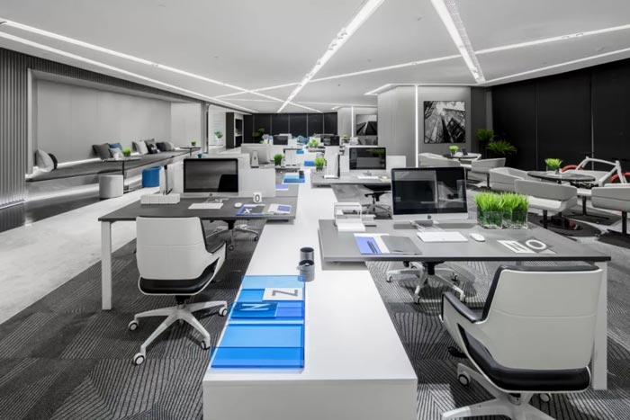 3000平方辦公樓辦公區(qū)設(shè)計(jì)方案