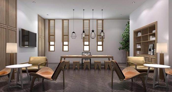 創(chuàng)業(yè)孵化器總經(jīng)理裝修設計效果圖