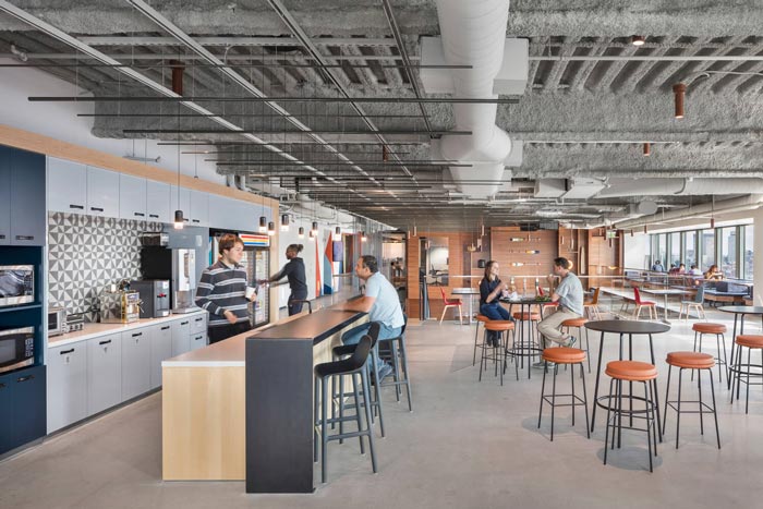 微軟研發(fā)中心吧臺設(shè)計(jì)方案