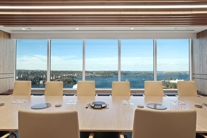 金融控股辦公室會議室裝修設(shè)計效果圖