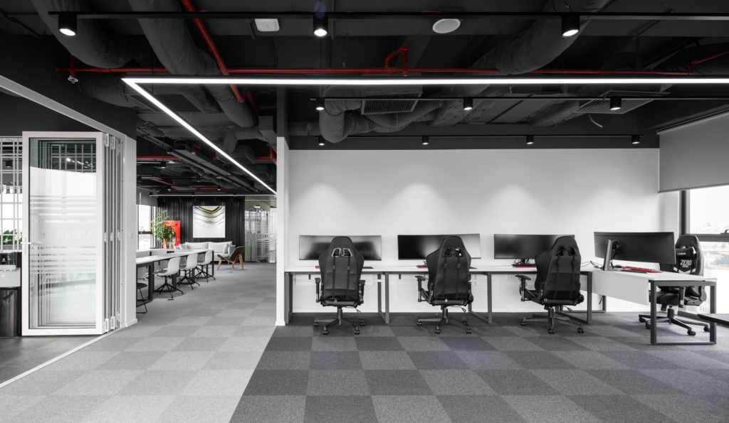 金融投資辦公室裝修案例【200平方米】